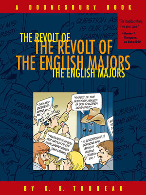 cover image of The Revolt of the English Majors